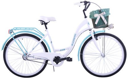 Kozbike rower 26" S-3 biały K21 biało-morski (2P3)