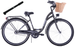 Rower miejski 28 Kozbike (K3) 3 biegi grafitowy (J5,J12)