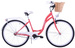 Rower miejski 28 damski Kozbike (K28) koralowy (J0)