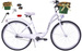 K25 Rower miejski Kozbike 28 3bieg biały (przerzutka Sturmey Archer) (J8)
