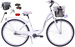 Rower miejski 28 Kozbike K25 3bieg biały (przerzutka Sturmey Archer) (J8)