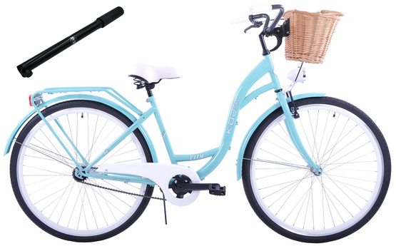 Rower miejski 28 damski Kozbike (K18) morski 3B (J9)