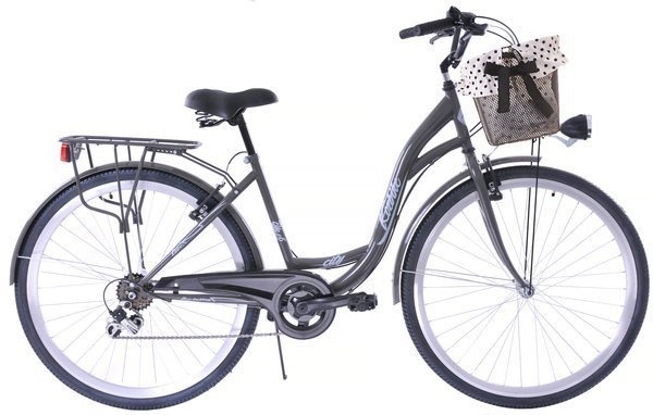Kozbike City rower 28 6s rower grafitowy (K11)