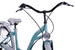 Kozbike City rower 28 7s morsko-biały (K10)