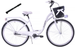 Rower miejski 28 damski Kozbike (K25) 3bieg biały (przerzutka Sturmey Archer) (J8)