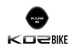 (K30) Rower miejski damski Kozbike 28 S1 miętowo-biały (2P2)