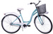 (K24) Rower miejski damski Kozbike 28 morsko biały 3B (J9)