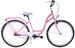 K22 Rower miejski Kozbike 28 3biegi pudrowo-biały  (przerzutka Sturmey Archer) (J8,J9)