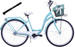 (K18) Rower miejski damski Kozbike 28 morski 3B (J9)