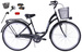Rower miejski 28 damski Kozbike (K14) 3S czarny (czarne opony, przerzutka Sturmey Archer) (J7,J8)