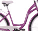 (K5) Rower miejski damski  Kozbike 28 fioletowy 3 biegi (J3)
