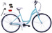(K24) Rower miejski damski Kozbike 28 morsko biały 3B (J9)