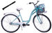(K24) Rower miejski damski Kozbike 28 morsko biały 3B (J9)