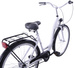 (K51) Rower miejski damski Kozbike 28 biało-czarny 3 biegi (K13)