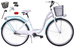 K21 Rower miejski Kozbike 28 3bieg biało-morski (przerzutka Sturmey Archer) (J8)